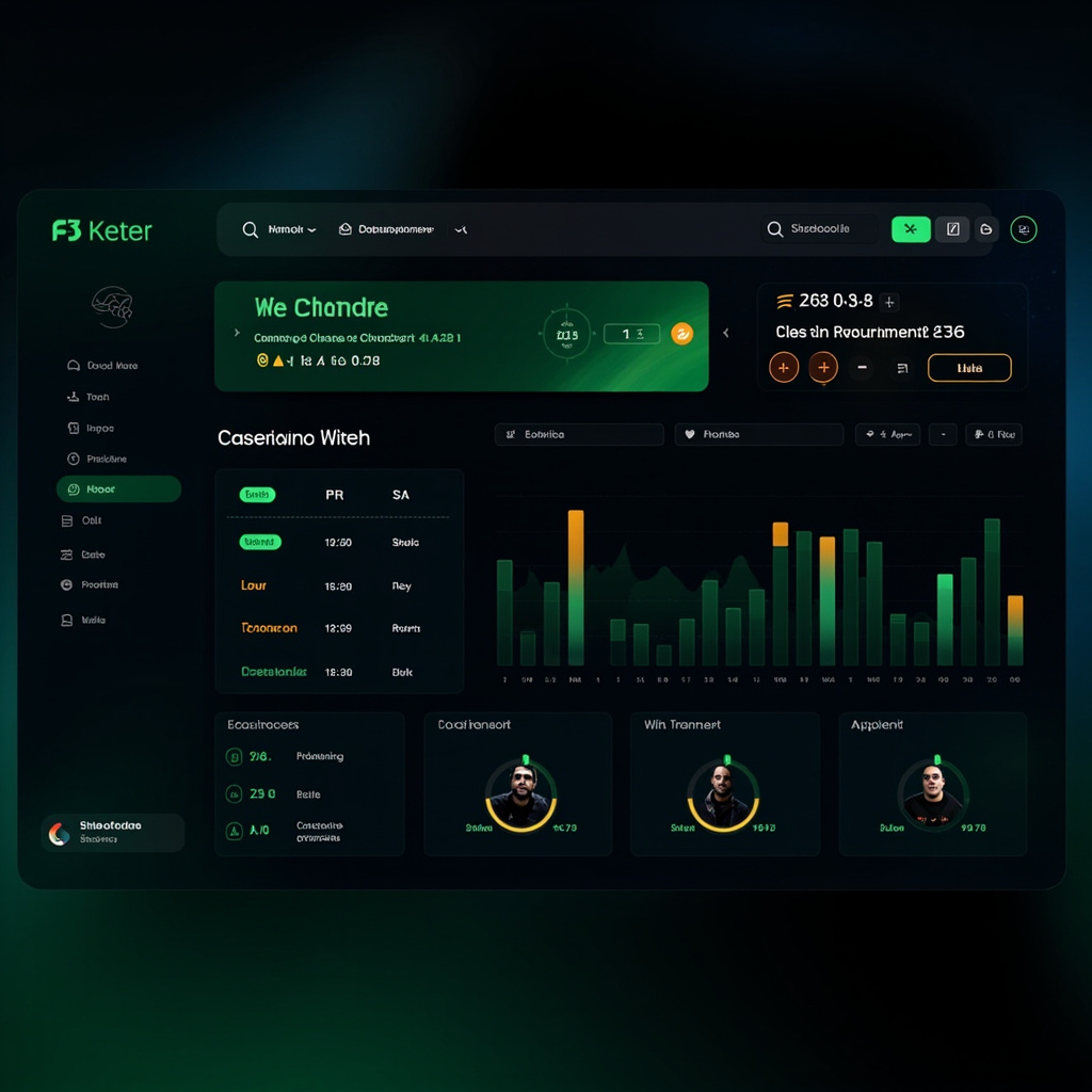 Cricketers AI match predictions dashboard