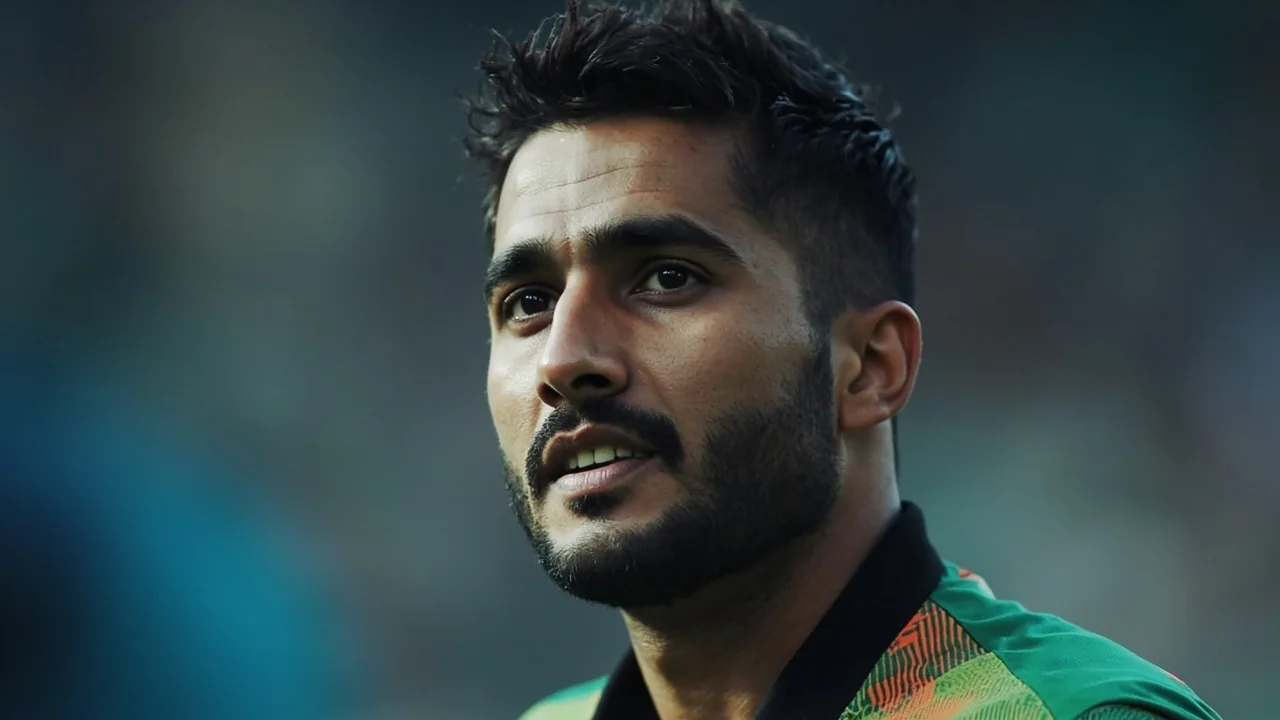 Indian spinner running through a practice spell on a dry subcontinental surface